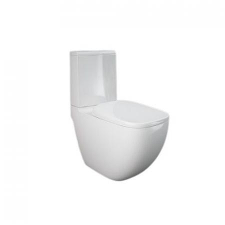 RAK Ceramics Illusion Toaleta WC stojąca bez kołnierza kompakt biały połysk ILLWC1146AWHA