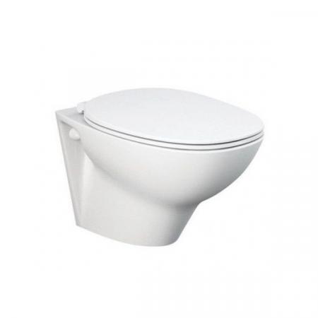 RAK Ceramics Morning Toaleta WC 52x36,5 cm bez kołnierza biała lśniąca MORWC1445AWHA