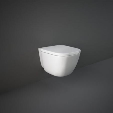 RAK Ceramics One Toaleta WC 52x36,5 cm bez kołnierza biała lśniąca EL13AWHA