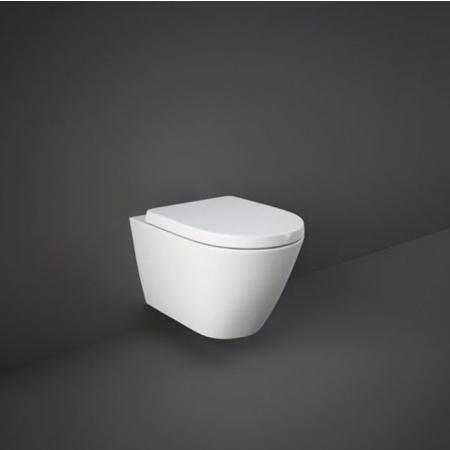 RAK Ceramics Resort Toaleta WC 52x36 cm bez kołnierza biała lśniąca RST23AWHA