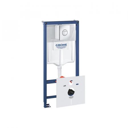 Grohe Rapid SL Zestaw Stelaż podtynkowy WC + przycisk WC chrom 38813001