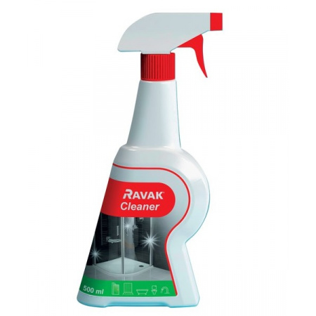 Ravak Cleaner Środek czystości 500 ml do usuwania zabrudzeń z powierzchni produktów sanitarnych, X01101