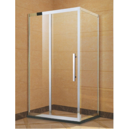 Rea Hermes Kabina prysznicowa bez brodzika 90x120 cm, profile chrom, szkło transparentne REA-K7418