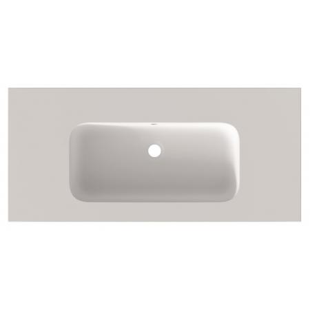 Riho Livit Velvet Top Umywalka meblowa lub wisząca 100,5x46 cm bez otworu na baterię biały mat F70043/W008005105