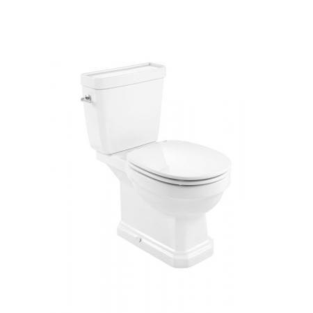 Roca Carmen Toaleta WC kompaktowa 67x37 cm Rimless bez kołnierza z powłoką biała A3420A7S00