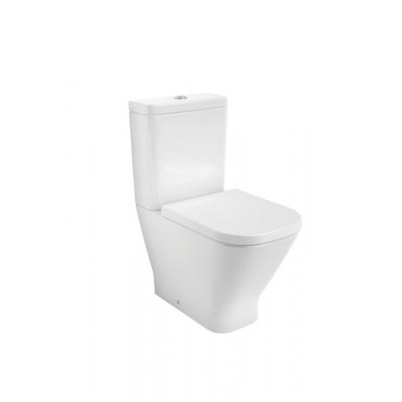 Roca Gap Toaleta WC kompaktowa 60x36,5 cm Rimless bez kołnierza z powłoką biała A342737S0H	