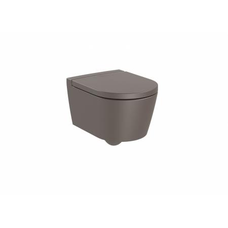 Roca Inspira Round Compacto Toaleta WC 48x37 cm bez kołnierza krótka cafe A346528660