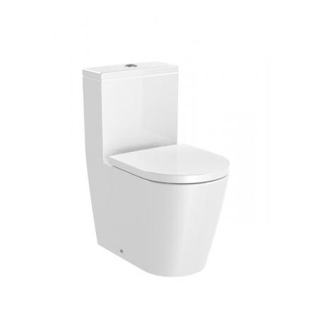 Roca Inspira Round Toaleta WC kompaktowa 37,5x60x76 cm Rimless bez kołnierza biała A342529000