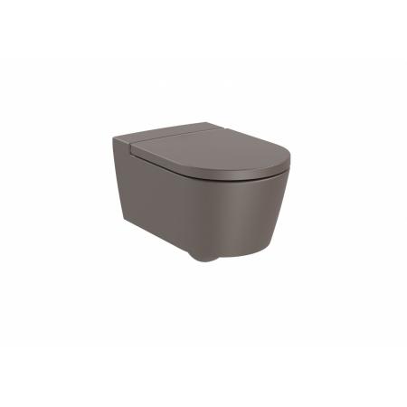 Roca Inspira Round Toaleta WC 56x37 cm bez kołnierza cafe A346527660