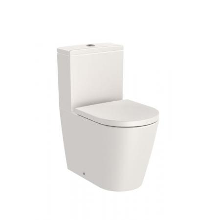 Roca Inspira Toaleta WC stojąca 60x37,5 cm kompaktowa bez kołnierza beżowa A342529650