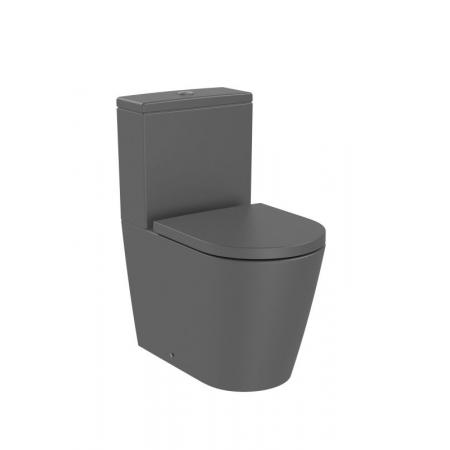 Roca Inspira Toaleta stojąca WC 60x37,5 cm kompaktowa bez kołnierza onyks A342529640