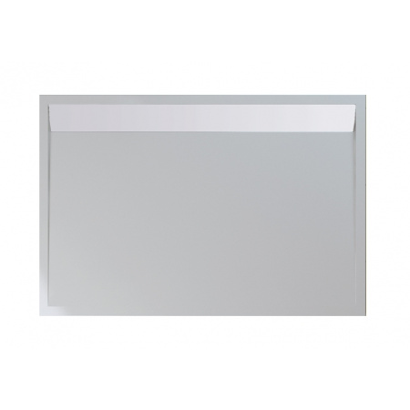 Ronal Sanswiss Ila Brodzik konglomeratowy prostokątny 80x90 cm pokrywa biała, biały WIA800900404