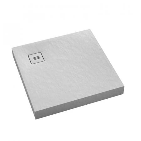 Schedpol Schedline NonLimits White Stone Brodzik kwadratowy 100x100 cm biały 3ST.N1K-100100/B/ST-M1/B/ST