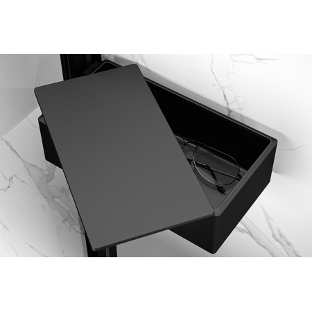 Huppe Select+ Organizer Drybox Skrzyneczka na przedmioty 21,3x11 cm czarna Black Edition SL2201123