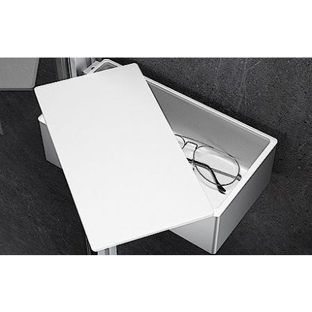 Huppe Select+ Organizer Drybox Skrzyneczka na przedmioty 21,3x11 cm srebrna matowa SL2201087
