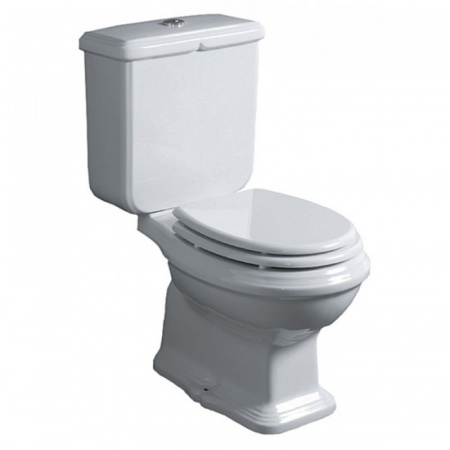 Simas Arcade Muszla klozetowa miska WC kompaktowa 36,5x68,5 cm, biała AR831