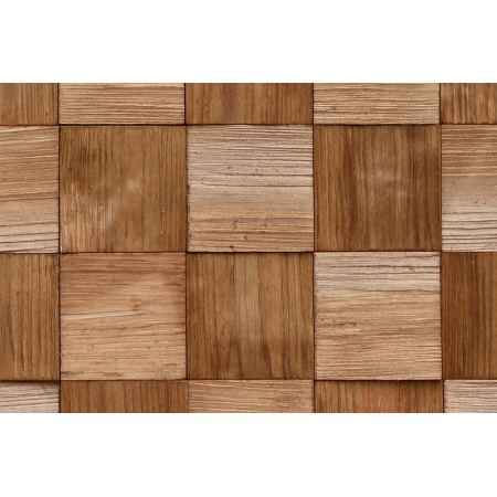 Stegu Quadro 3 Panel drewniany 38x38 cm, brązowy
