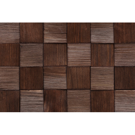 Stegu Quadro Mini 1 Panel drewniany 38x38 cm, brązowy