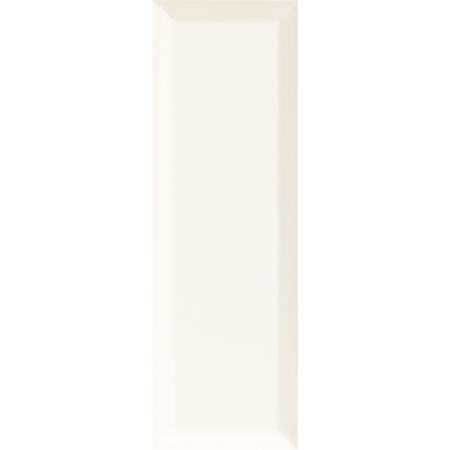 Tubądzin Abisso Bar White Płytka ścienna 23,7x7,8 cm, biała