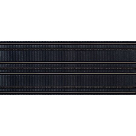 Tubądzin Abisso navy 1 Dekor ścienny 29,8x27x1,1 cm, czarny, połysk