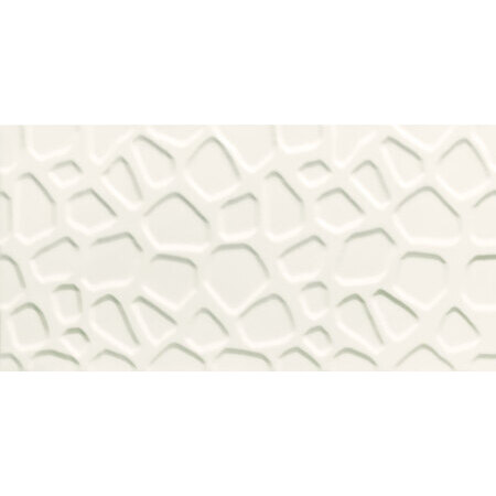 Tubądzin All In White 2 STR Płytka ścienna 59,8x29,8x1,28 cm, biała mat