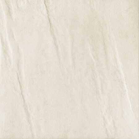 Tubądzin Blinds white STR Płytka podłogowa 44,8x44,8x0,85 cm, biała mat