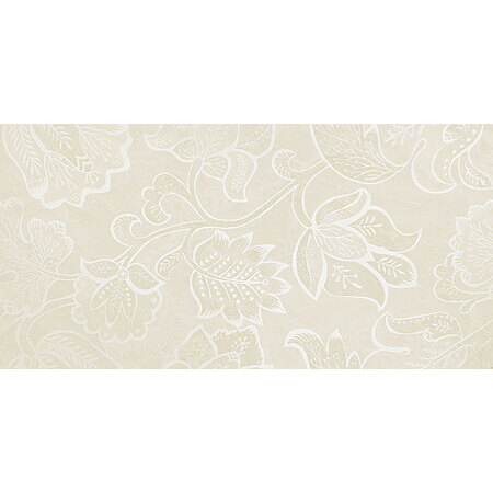 Tubądzin Obsydian white Dekor ścienny 59,8x29,8x1 cm, biały połysk