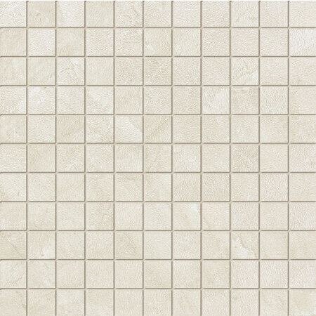 Tubądzin Obsydian white Mozaika ścienna 29,8x29,8x1 cm, biała połysk