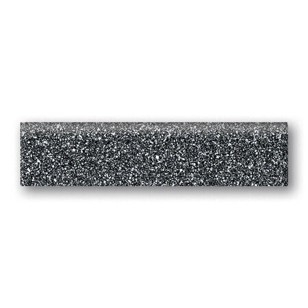 Tubądzin Tartany Tartan 5 Cokół podłogowy gresowy 33,3x8x0,8 cm, ciemnoszary mat