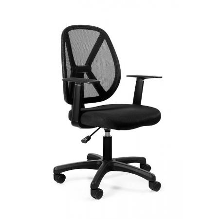 Unique Homy Fotel biurowy czarny/siatka W-232-4