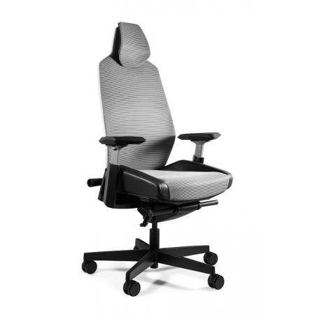 Unique Ronin Fotel biurowy szary/biała siatka 1289-P-RS02
