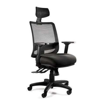 Unique Saga Plus Fotel biurowy czarny 1219-B-SM01-BL418