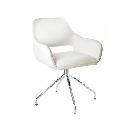 Unique Talia Krzesło biurowe białe TALIA-PU-0
