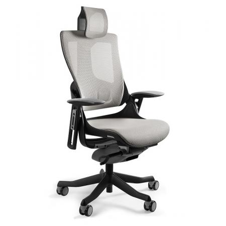 Unique Wau 2 Fotel biurowy czarny/siatka olive W-709-B-NW46