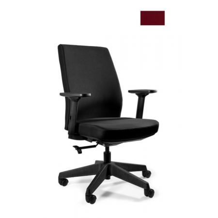 Unique Work Fotel biurowy czarny/deepred 1268-BL402