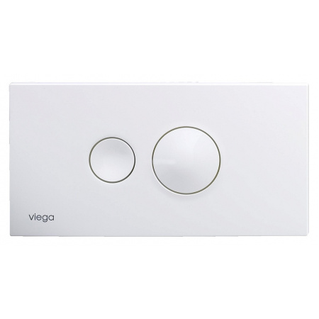 Viega Visign for Style 10 Płytka uruchamiająca do WC, biały alpejski 8315.1 / 596 316