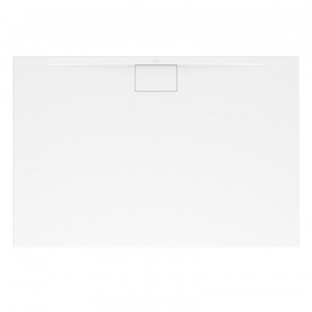 Villeroy & Boch Architectura MetalRim Brodzik prostokątny 120x70x4,8 cm z akrylu, z powierzchnią antypoślizgową, biały Weiss Alpin UDA1270ARA248GV-01