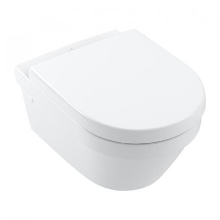 Villeroy & Boch Architectura Toaleta WC podwieszana 53x37 cm DirectFlush bez kołnierza z powłoką CeramicPlus biała 4694R0R1