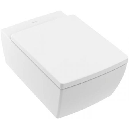 Villeroy & Boch Memento 2.0 Toaleta WC 56x37,5 cm bez kołnierza z powłoką CeramicPlus stone white 4633R0RW