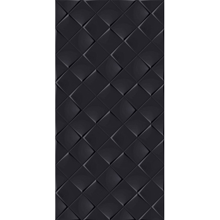 Villeroy & Boch Monochrome Magic Dekor 30x60 cm Ceramicplus, czarny black 1588BL90
