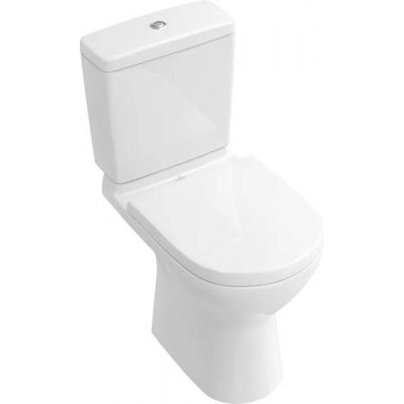 Villeroy & Boch O.novo Toaleta WC stojąca 64x36 cm kompakt bez kołnierza z powłoką CeramicPlus i AntiBac weiss alpin 5661R0T2