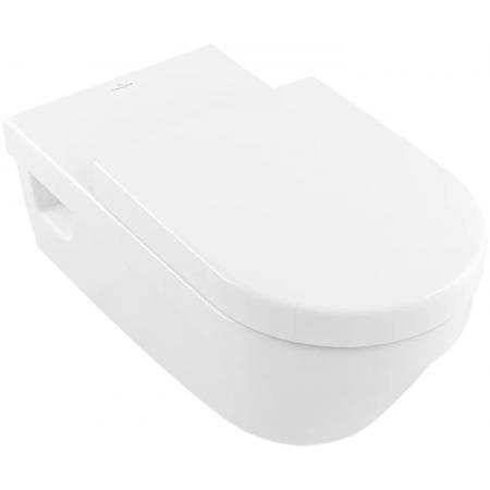Villeroy & Boch ViCare Toaleta WC 70x37 cm bez kołnierza z powłoką CeramicPlus i AntiBac weiss alpin 5649R0T2