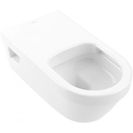 Villeroy & Boch ViCare Toaleta WC 70x37 cm bez kołnierza z powłoką CeramicPlus i AntiBac weiss alpin 5649R2T2