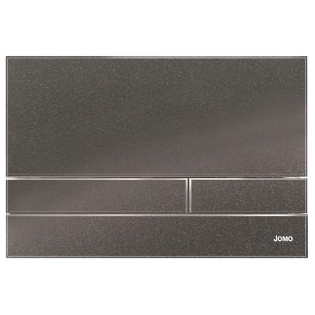 Werit/Jomo Exclusive 2.1 Przycisk WC szklany czarny mat/czarny gwieździsty 102-000000312