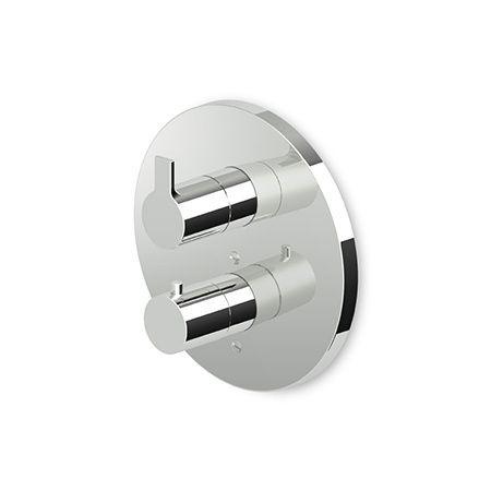 Zucchetti Pan Bateria wannowo-prysznicowa podtynkowa termostatyczna biały mat gofrowany Z94651.W1