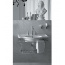 Globo Paestum Stelaż pod umywalkę 104x57x50 cm z półką chrom PASC22