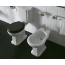 Globo Paestum Toaleta WC stojąca 67x38x40 cm odpływ poziomy, biała PA004.BI