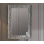 Kerasan Retro Lustro łazienkowe 70x100 cm, srebrna rama 736502