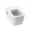 Cerastyle Noura Zestaw Toaleta WC podwieszana 34,5x54,5x35 cm z deską sedesową wolnoopadającą, biały 018200+9SC1571001