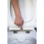 Cersanit City Oval Zestaw Toaleta WC podwieszana 50x36 cm CleanOn bez kołnierza wewnętrznego z deską sedesową wolnoopadającą, biały K35-015+K98-0146